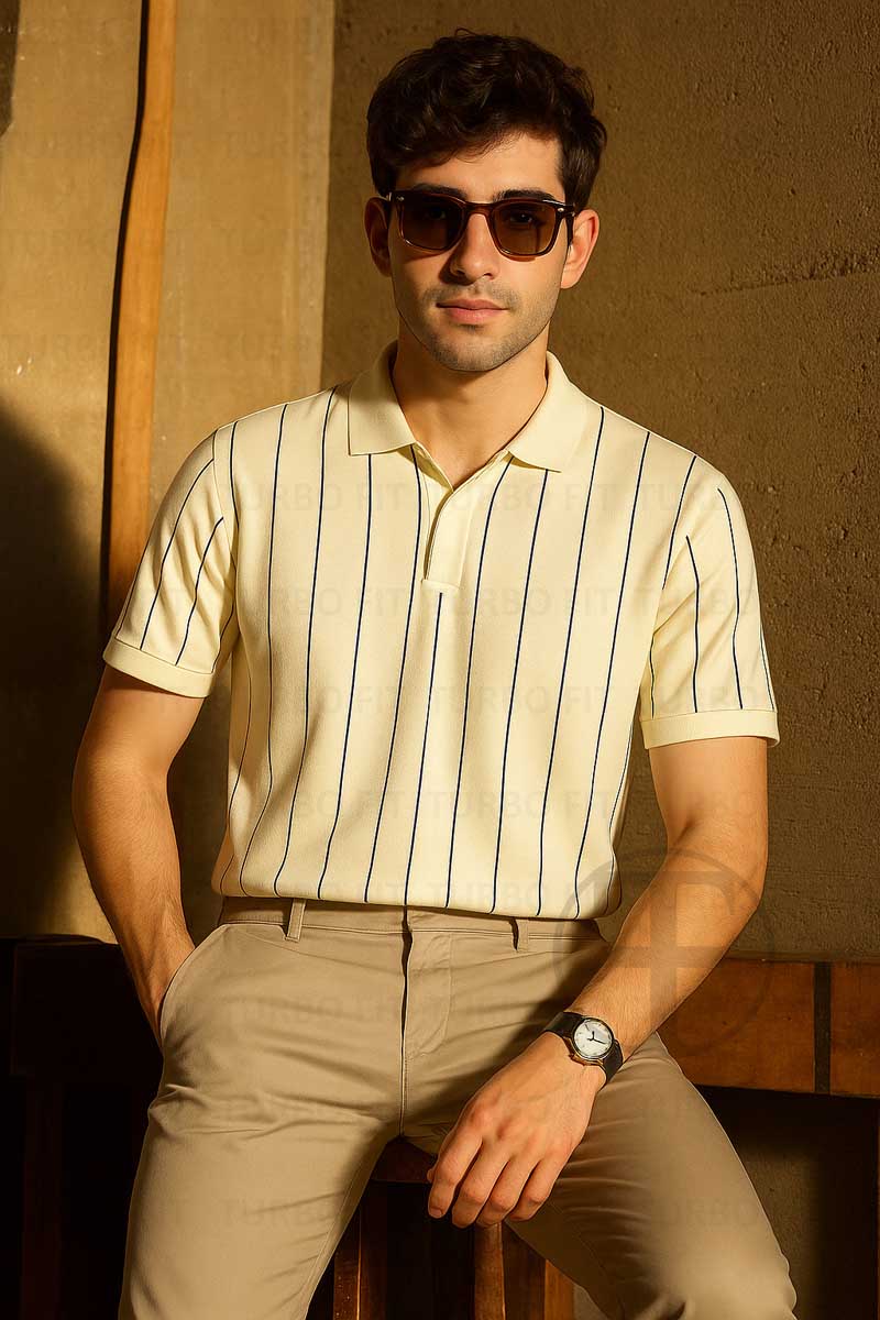 The Luxe Stripe Cream
