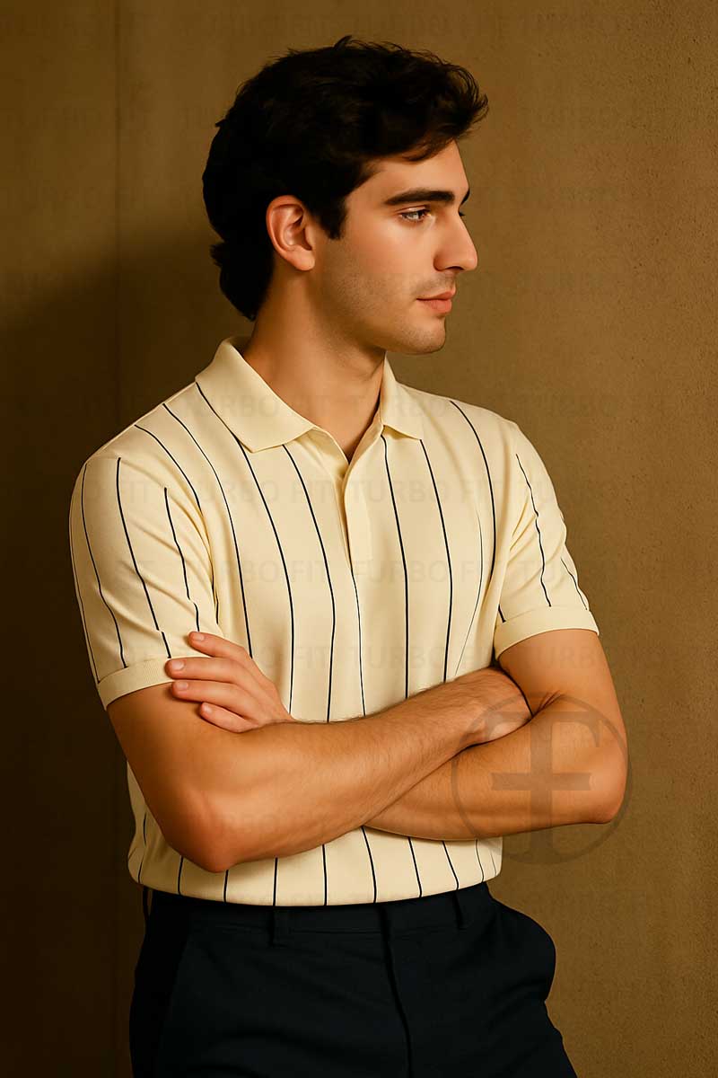 The Luxe Stripe Cream
