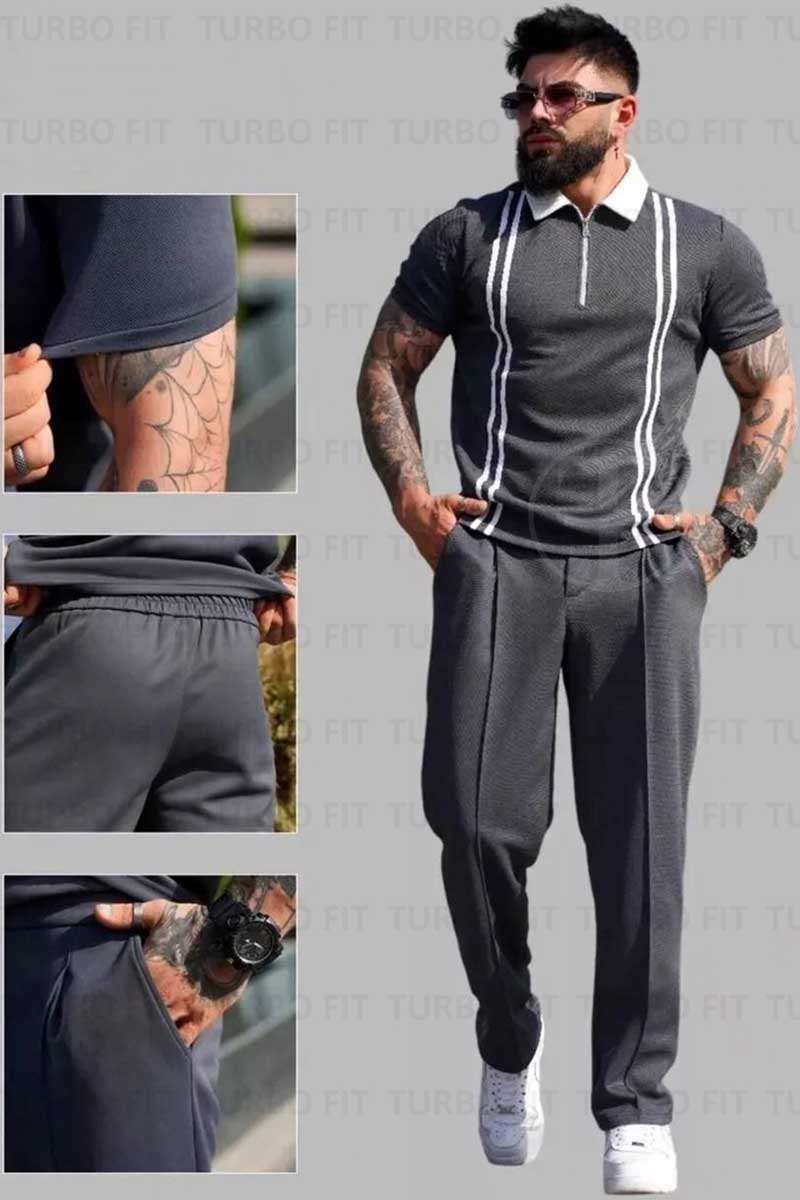 Striped Tracksuit Combo