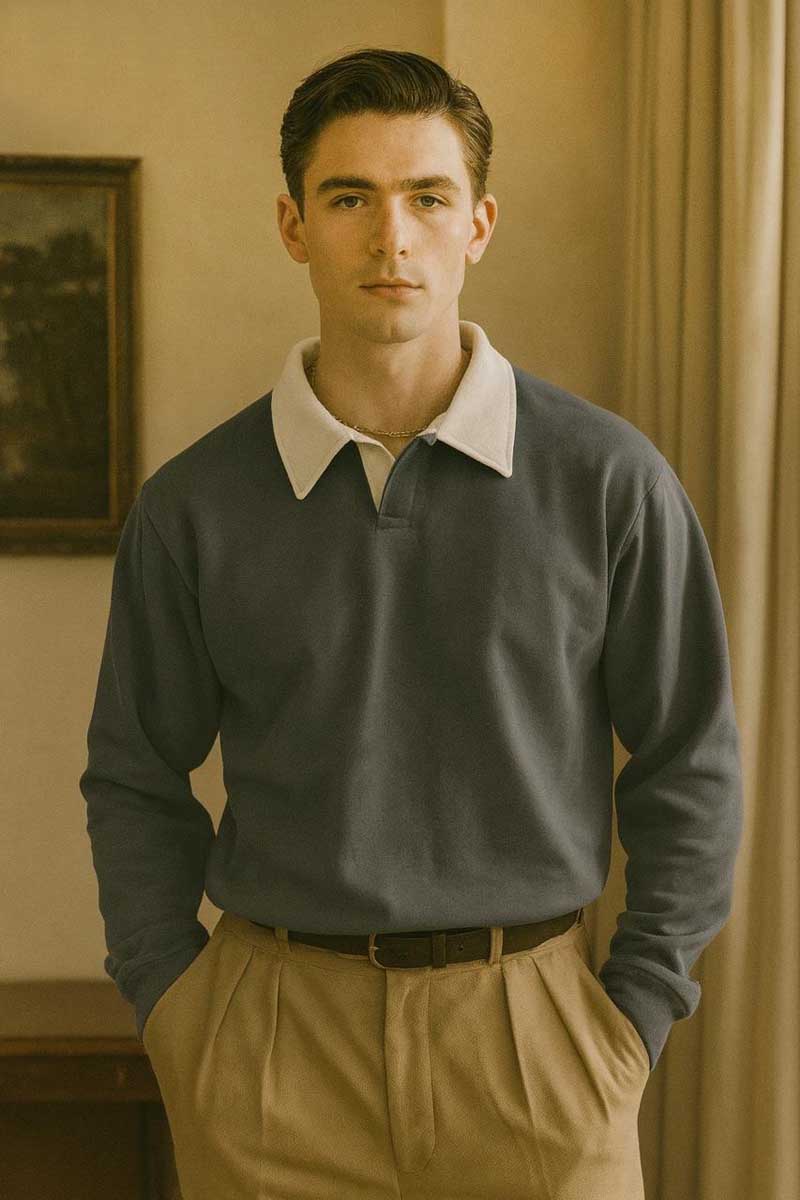 Vinci Collar Polo