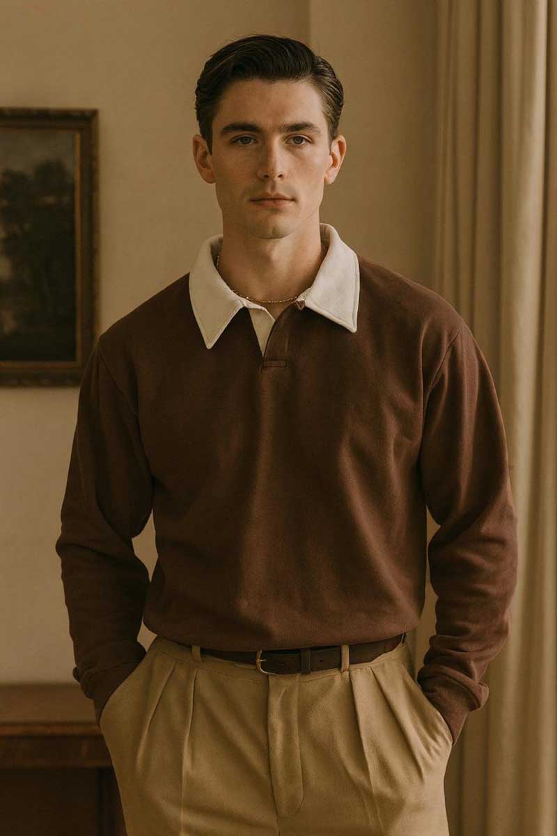 Vinci Collar Polo