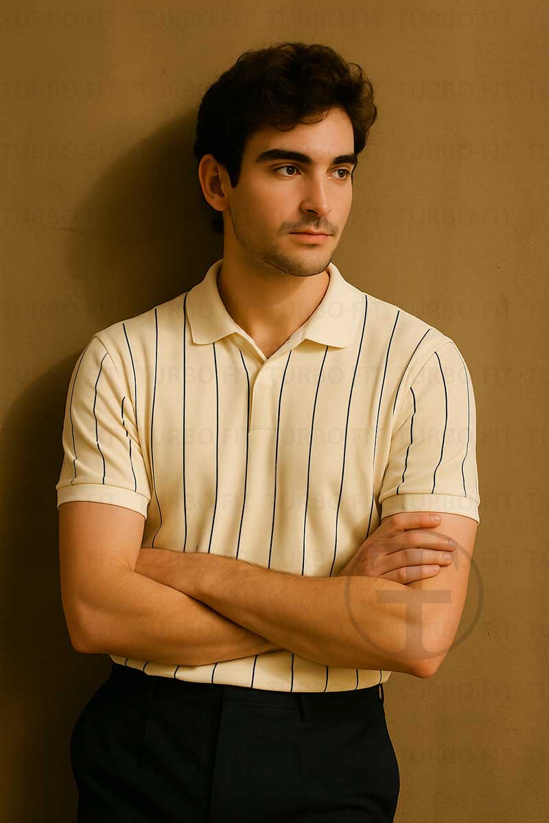 The Luxe Stripe Cream