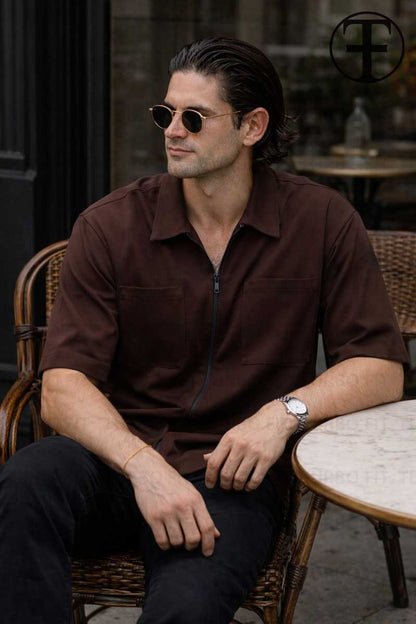 Relaxed Fit Pocket Shirt