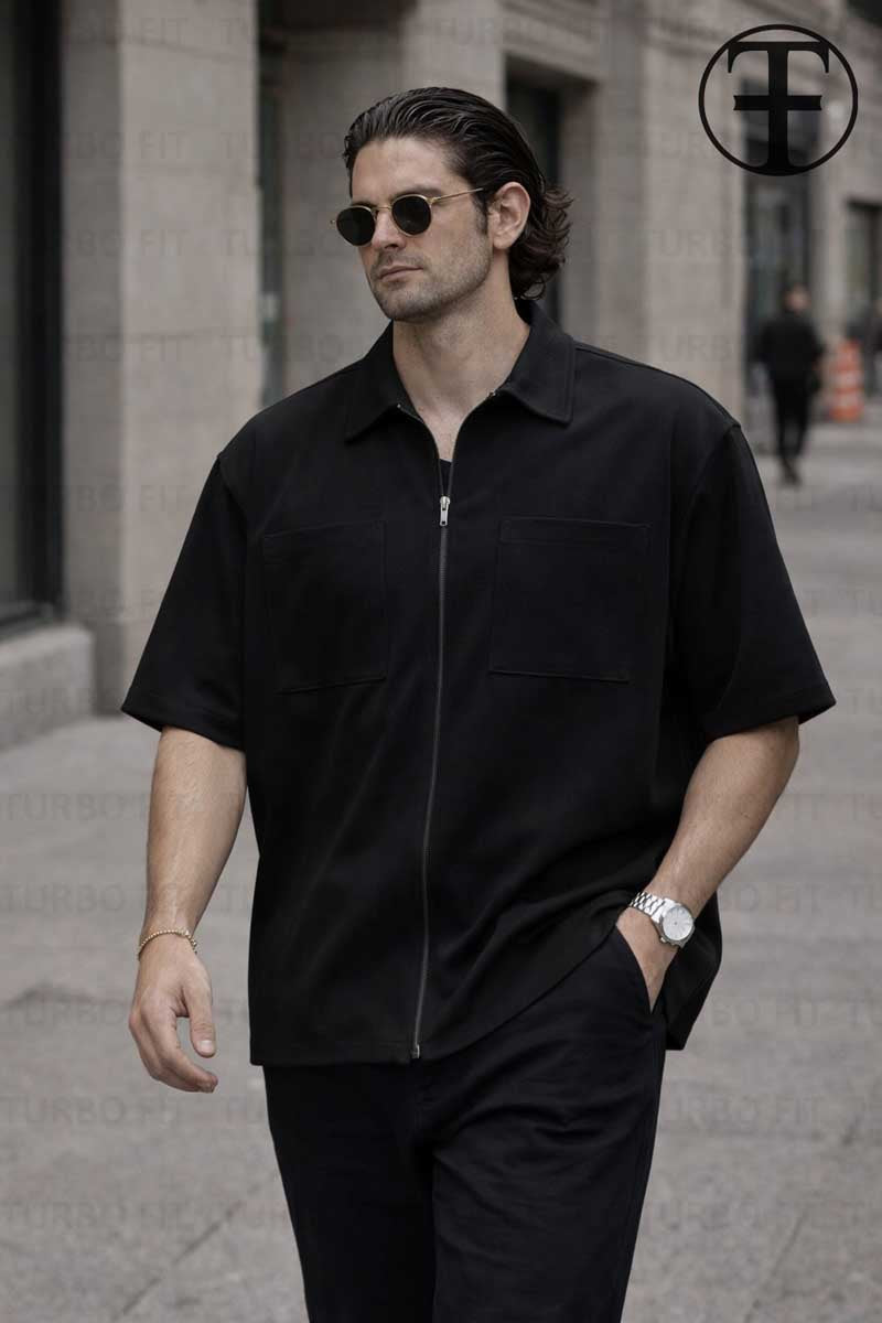 Relaxed Fit Pocket Shirt