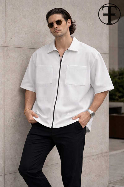 Relaxed Fit Pocket Shirt