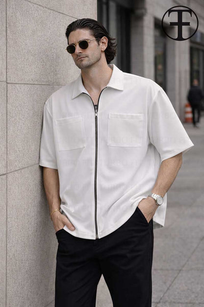Relaxed Fit Pocket Shirt