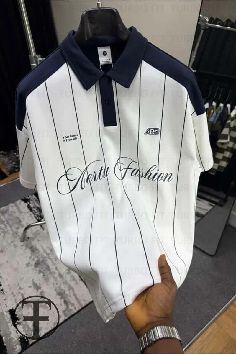 Maison Contrast Polo Shirt