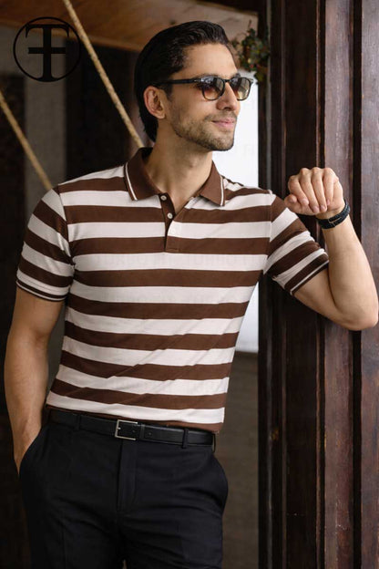 Aristocrat Stripe Polo Shirt