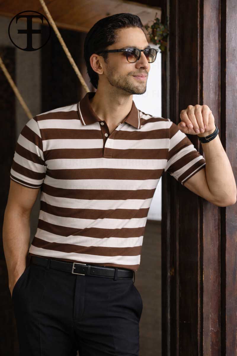 Aristocrat Stripe Polo Shirt