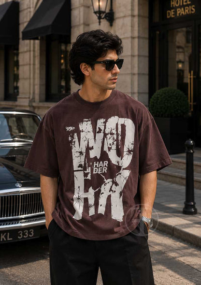 Work Harder Drop Tee