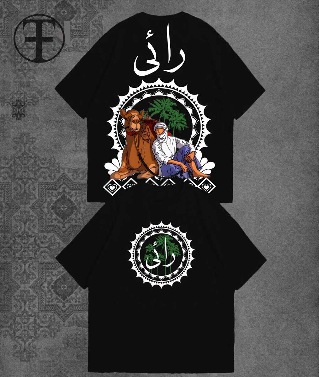 RAI Urdu Printed Drop Shoulder
