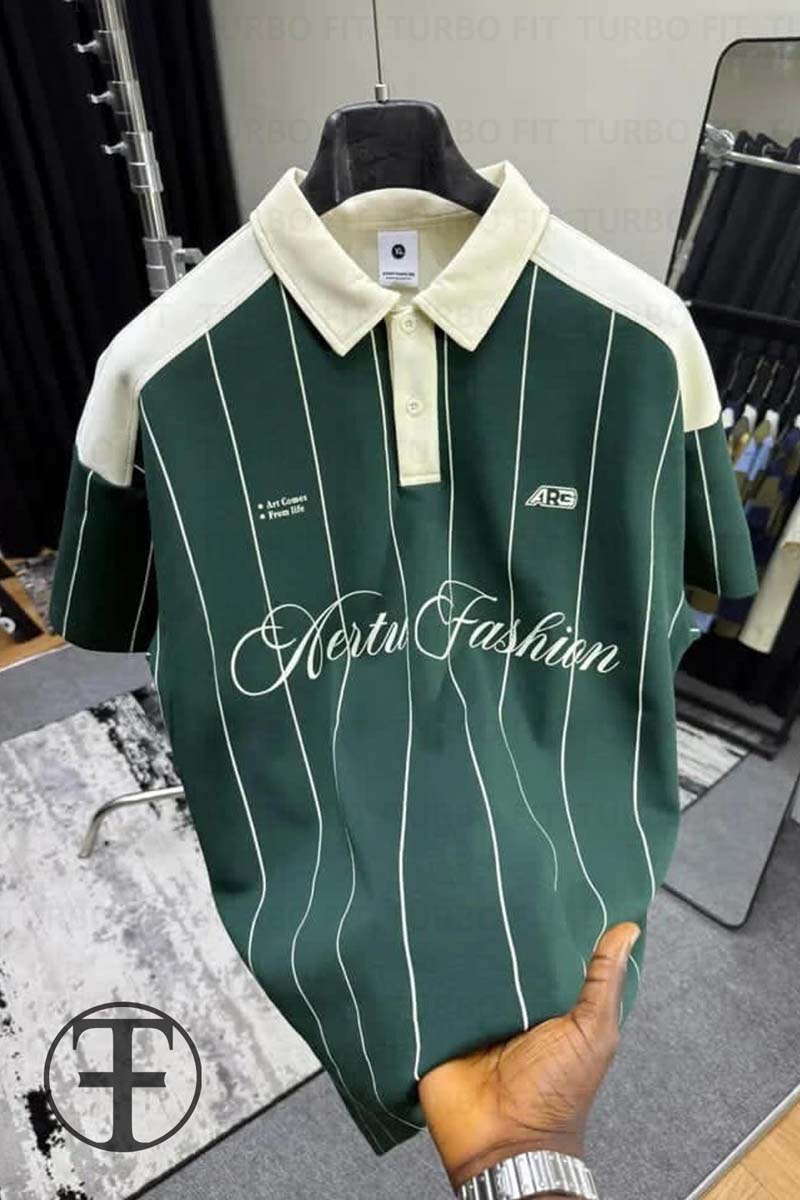 Maison Contrast Polo Shirt