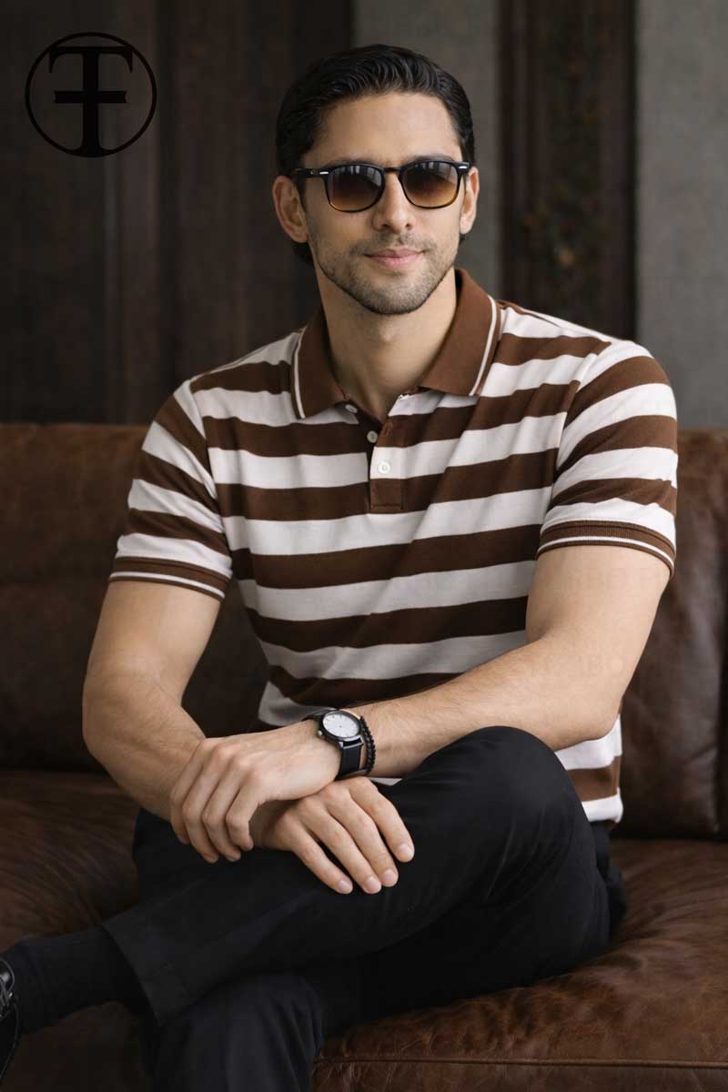 Aristocrat Stripe Polo Shirt