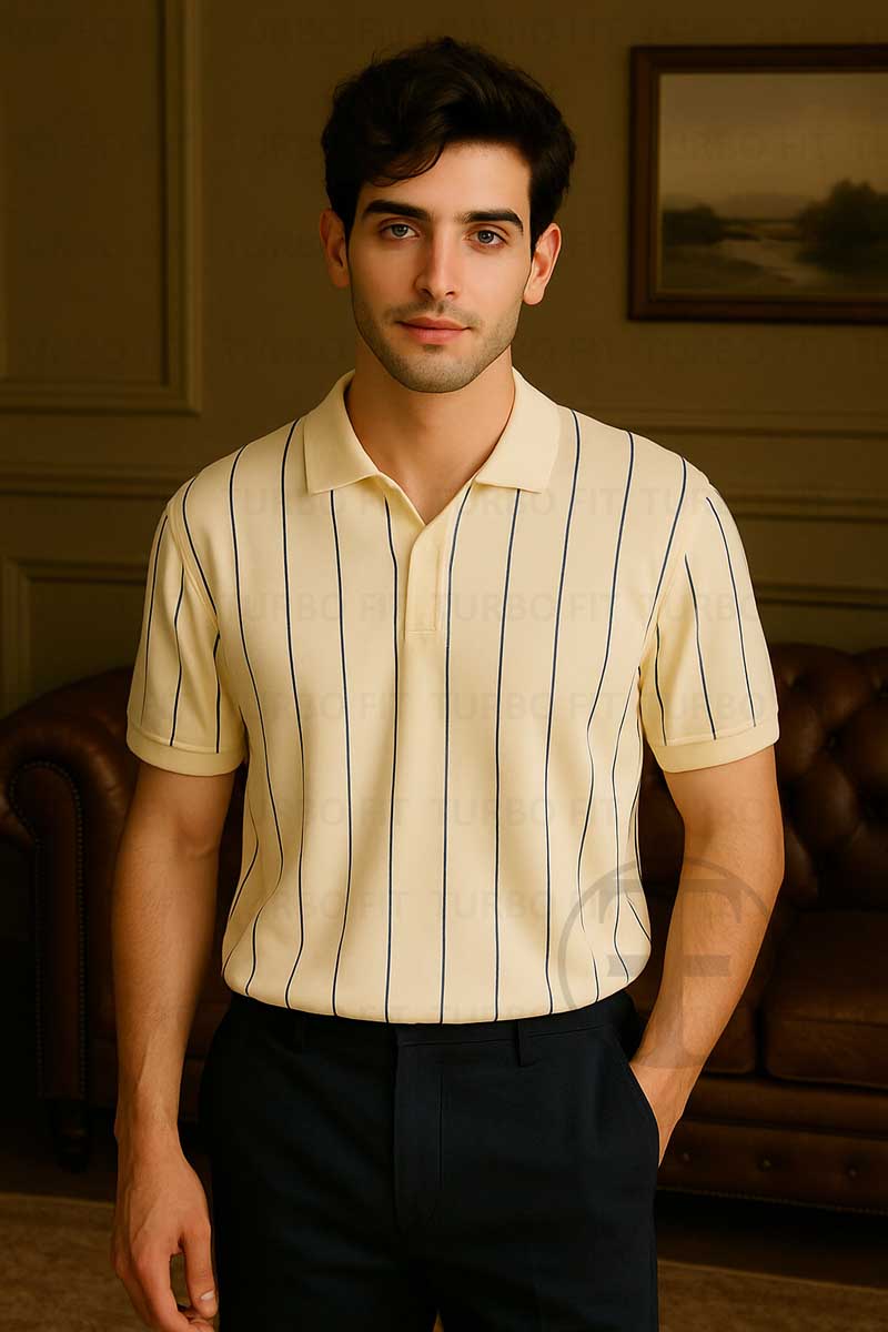 The Luxe Stripe Cream
