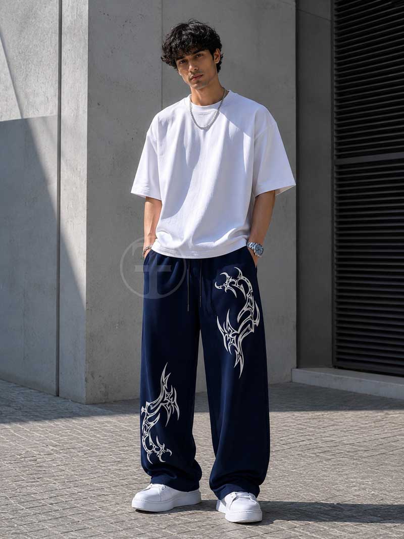 Everyday Drop-Crotch Trouser