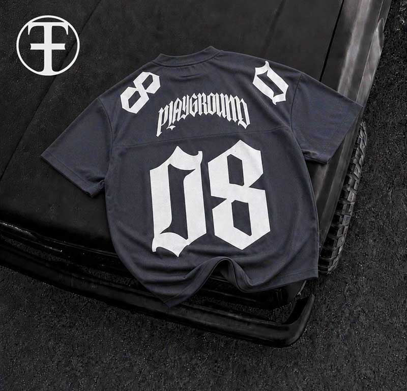 08 Embossed Drop Tee