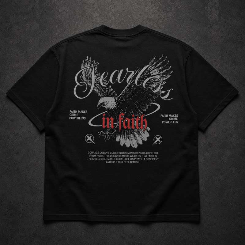 Fearless In Faith Drop Tee