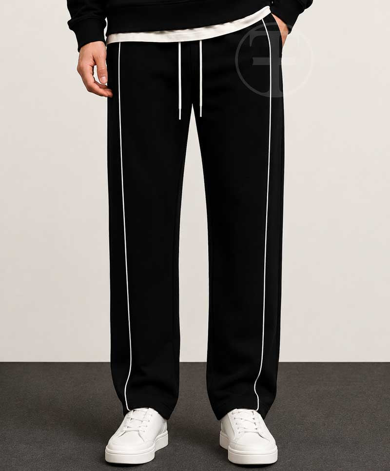 Twin Stripe Relaxed Trouser