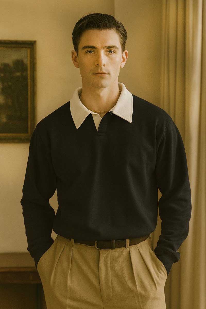 Vinci Collar Polo