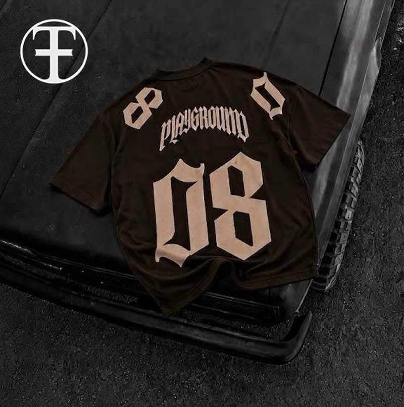08 Embossed Drop Tee