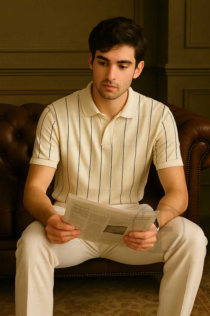 The Luxe Stripe Cream
