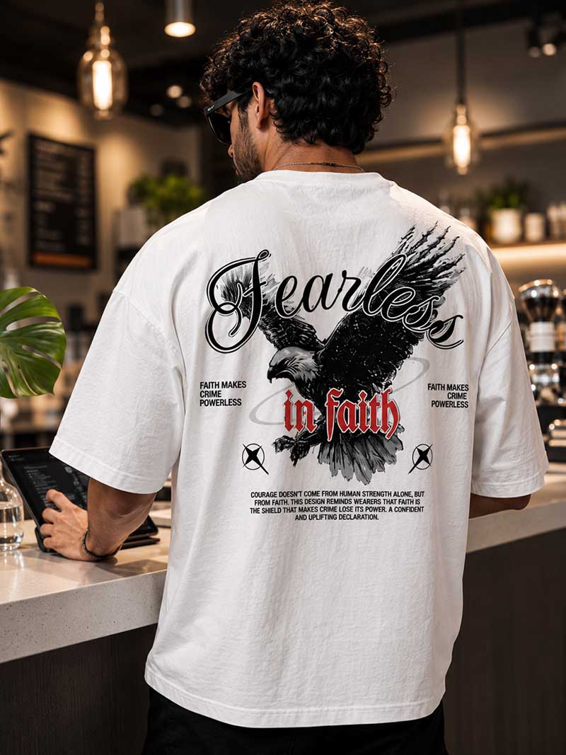 Fearless In Faith Drop Tee