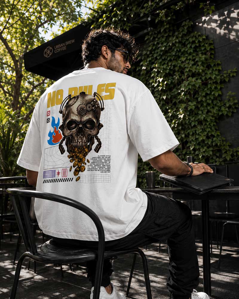"NO RULES" Drop Tee