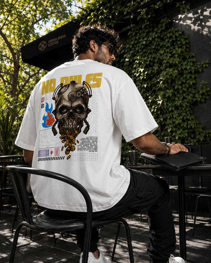 "NO RULES" Drop Tee