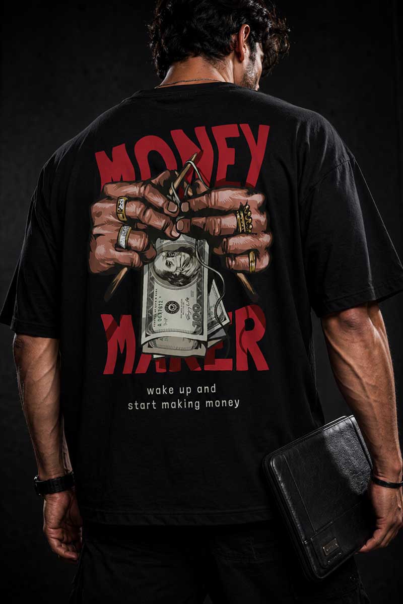 "MONEY MAKER" Drop Tee
