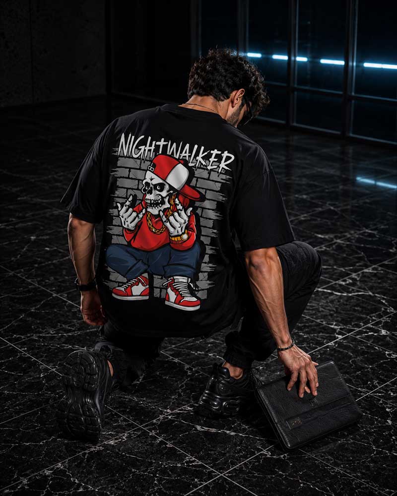 "NIGHT WALKER" Drop Tee
