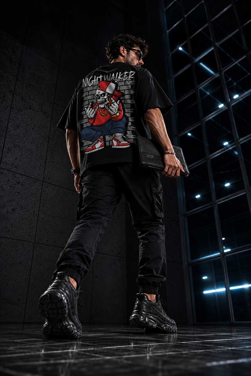 "NIGHT WALKER" Drop Tee