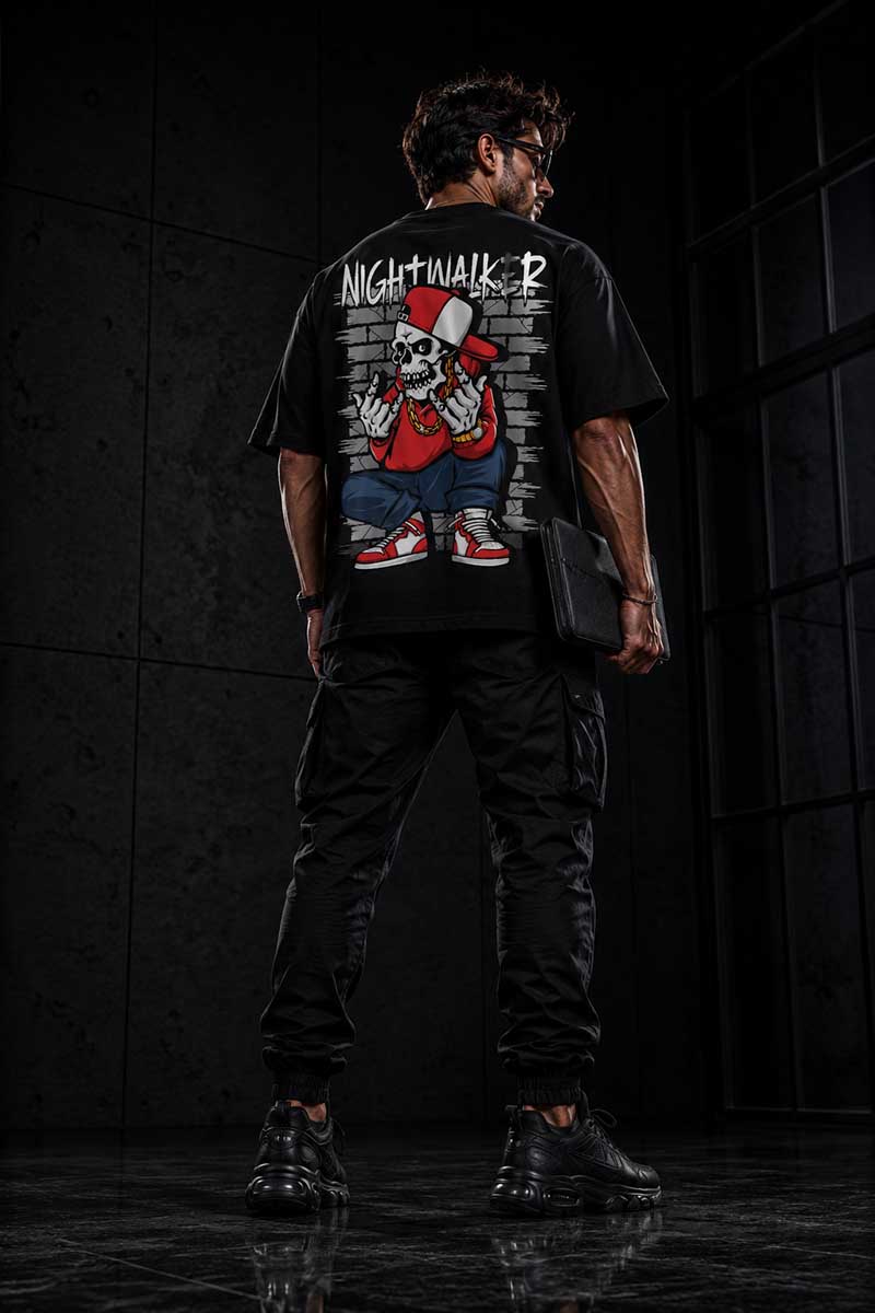 "NIGHT WALKER" Drop Tee