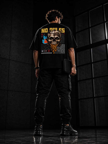 "NO RULES" Drop Tee