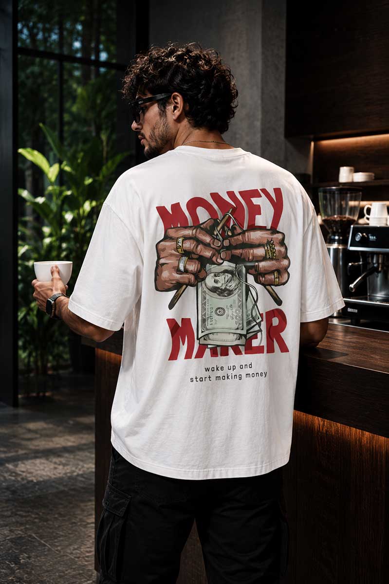 "MONEY MAKER" Drop Tee