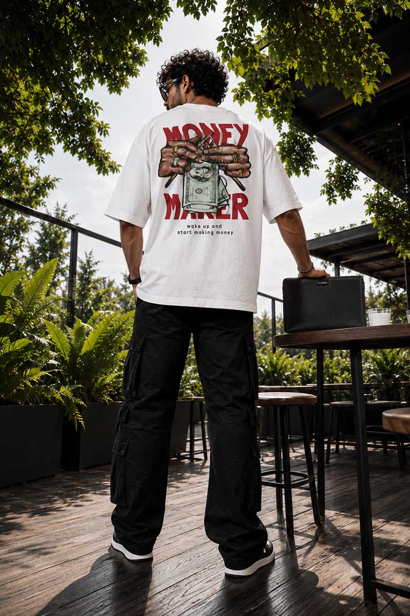 "MONEY MAKER" Drop Tee