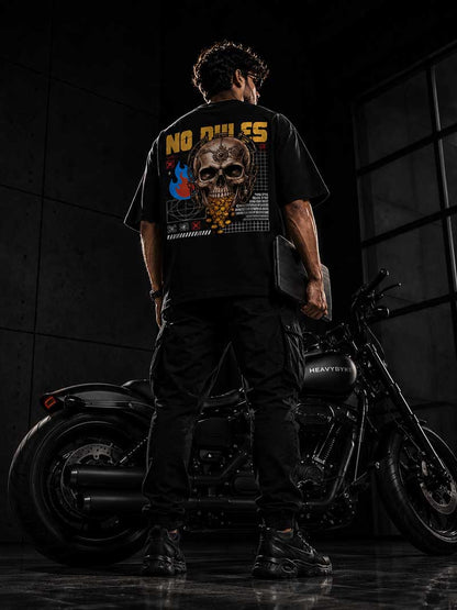 "NO RULES" Drop Tee