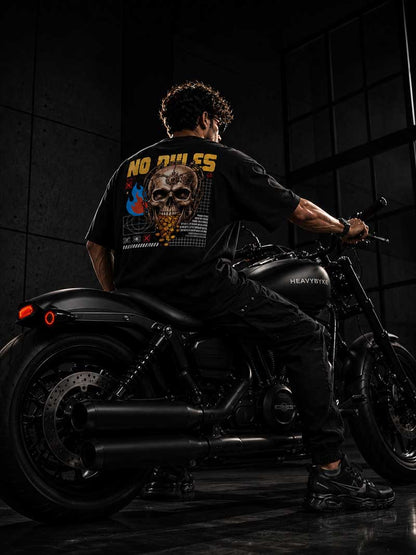 "NO RULES" Drop Tee