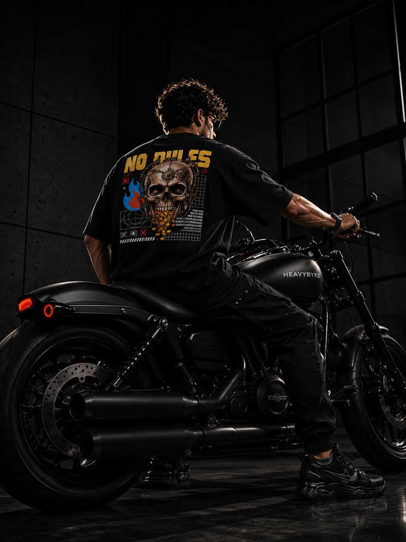 "NO RULES" Drop Tee