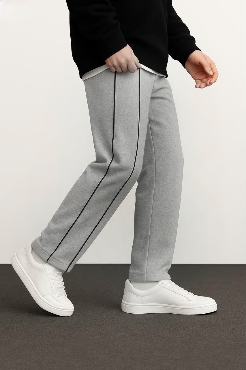 Twin Stripe Relaxed Trouser