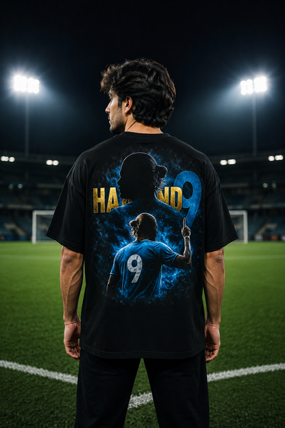 Turbo Fit Number 9 Oversized Drop Shoulder T-Shirt